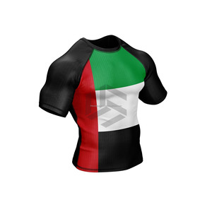 Camisetas de Compresión Deportivas para Hombre con Protección UPF50+, Mangas Largas, Diseño de Logotipo Personalizado, Marca MMA BJJ, Sublimación - Product Image 5