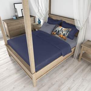 Keeshond ปลอกหมอนตกแต่งลายฮาโลวีนแบบมาตรฐานน่ากลัวน้ำหนักเบาและนุ่มมากดูแลง่ายปลอกหมอนอิง - Product Image 4