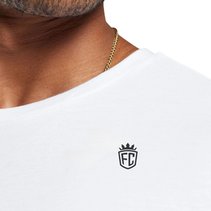 เสื้อยืดแขนยาวผู้ชายทรงปกติ สีขาว เนื้อผ้านุ่ม ระบายอากาศได้ดี เหมาะสำหรับออกกำลังกาย ใส่ลำลอง เล่นกีฬา - Product Image 5