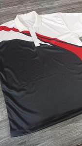 Camisas de Golf Personalizadas para Hombre, Estampado Digital, Verano, Tela de Malla Transpirable, Antiarrugas, con Bolsillo, Estilo Casual, Poliéster/Algodón - Product Image 5