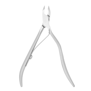 Cortacutículas ergonómico con agarre antideslizante para uso en salón, con mango liso y cuchillas extra afiladas. - Product Image 1