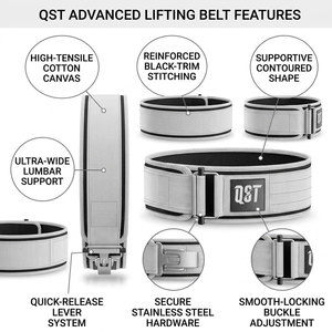 Ceinture de musculation réglable en néoprène pour hommes et femmes, personnalisable, durable, antidérapante, pour la musculation, les squats et les soulevés de terre - Product Image 5