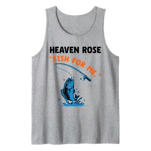 Débardeur en coton sans manches pour homme, impression graphique personnalisée OEM, slogan amusant, style décontracté d'été, vente en gros - Product Image 3