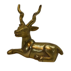 Estatuas de Ciervos de Latón, Adornos para Oficina, Mesa de Estudio, Decoración del Hogar, Figuras Decorativas de Animales Hechas a Mano, Regalo - Product Image 6
