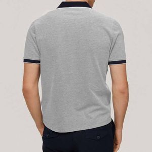 Camisetas Polo de Algodón Piqué de Lujo Personalizadas de Alta Calidad para Hombre, Suéter Ligero con Bloques de Color, Camisetas Polo de Punto para Hombre de Verano - Product Image 4