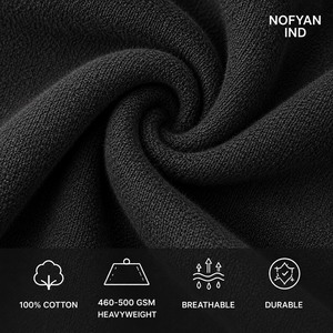 Fabricant de sweats à capuche surdimensionnés personnalisés OEM, sweats en coton lourd French Terry, streetwear, marque privée - Product Image 6