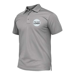 Chemise tactique à manches courtes à séchage rapide, chemise de golf, chemise décontractée, chemise de randonnée, chemise de travail, chemise de tennis, polos pour hommes - Product Image 4