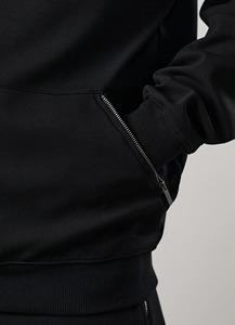 OEM Custom Men's Premium Full Zip Hoodie- Blank Sweatshirt Cotton Fleece Fabric Casual Wear Breathable Manufacturer Supply - Product Image 3