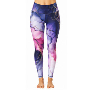 Leggings de yoga à taille élastique, fabriqués en usine, best-sellers, vêtements de fitness, couleur et taille personnalisées. - Product Image 1