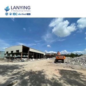 Precast kiến trúc khung kim loại kết cấu thép xây dựng kỹ thuật cao cấp ánh sáng và hội thảo kết cấu thép nặng - Product Image 5