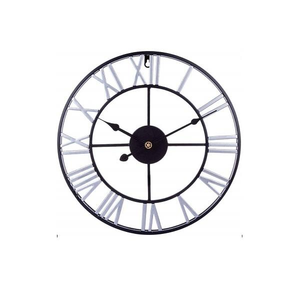 Fabricante y exportador de relojes de pared negros de hierro de último diseño y relojes de pared decorativos clásicos modernos. - Product Image 3