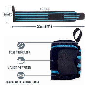 Vendas de Boxeo con Logotipo Personalizado, Vendajes de Entrenamiento Cómodos, Transpirables y de Soporte - Product Image 4