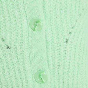 Pull classique à col rond en tricot côtelé respirant avec boutons pour femme – Hauts souples et doux au toucher, polyvalents pour l'automne et l'hiver - Product Image 6