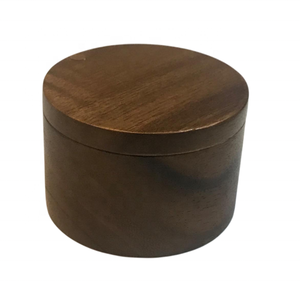 Natural House Premium Quality Kitchen Olive Wood Eco-Friendly Sugar Keeper Pepper Spice <b>Box</b> Salt Cellar Removable Cover - Product Image 6