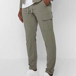 Conjunto Deportivo Ligero con Capucha, Pantalones Deportivos Casuales con Corte Acampanado, Unisex, con Franja Lateral y Cremallera, 100% Algodón - Product Image 4