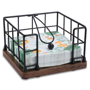 Elegante Cesta Minimalista de Hierro para Servilletas, para una Decoración Interior Elegante, que Brinda Soporte Confiable y un Toque de Encanto Sutil - Product Image 2