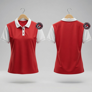 Delta | Sigma | Theta Soror Polo Camisetas OEM diseño Moda Transpirable Top tendencia algodón orgánico Mujer Polo Shirt - Product Image 3