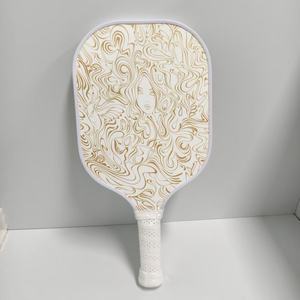 Raqueta de Pádel de Fibra de Carbono y Poliéster de Alta Calidad, Ligera, Profesional, Fabricada en China, Personalizada - Product Image 1