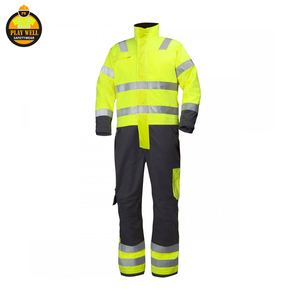 Custom Safety High Visibility Work Wear <b>Clothes</b> for Men Workwear Coveralls Reflective Coverall - Product Image 5
