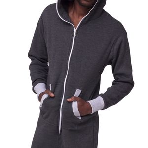 Combinaisons en polaire pour hommes, combinaisons unisexes en polaire, pyjama en polaire - Product Image 4