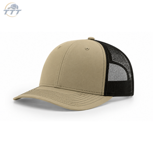 Casquette Trucker Marron et Blanche à 6 Panneaux Personnalisée en Gros, Broderie OEM ODM, Casquette Snapback en Maille, Fabrication en Usine - Product Image 4