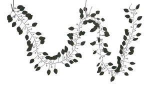 Guirlande de fleurs rustique moderne en tôle de fer galvanisé faite à la main, décoration de Noël extérieure écologique, fournitures de fête multicolores - Product Image 4