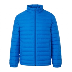 Custom Mens Puffer Jacket With Pockets Winter Warm Padded Coat Windproof Streetwear Wholesale OEM Manufacturer - Product Image 3