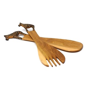 Cuillère à thé en bois artisanale, sans danger pour les aliments, en bois naturel, cuillère à café et à sucre, accessoire de cuisine - Product Image 2