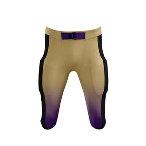 Wholesale Blank Youth American Football Pants Bulk Custom Teamwear Sublimation American Football Padded Uniform Training Pants - Product Image 2