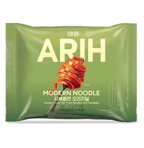 บะหมี่กึ่งสำเร็จรูปเกาหลี 130 กรัม ARIH รสโกจูจังรมควัน สาหร่ายผัดราเม็ง พร้อมรับประทาน ขายส่ง - Product Image 1