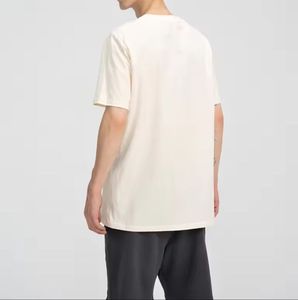 เสื้อยืดผู้ชายทรงปกติ ผ้าฝ้าย น้ำหนักเบา สวมใส่สบาย แขนสั้น เรียบง่าย เหมาะสำหรับออกกำลังกายและสวมใส่ลำลอง - Product Image 5