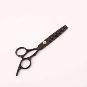 Juego de Tijeras de Peluquería Profesionales de Acero Inoxidable con Cuchillas Afiladas de Seguridad, Cuchillas de 6 Pulgadas, Kit de Corte de Cabello Negro - Product Image 4