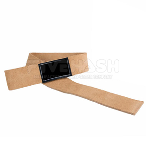 Sangles de musculation en cuir à forte adhérence, sangles premium pour la musculation et les entraînements en salle, sangles de musculation confortables en cuir - Product Image 4