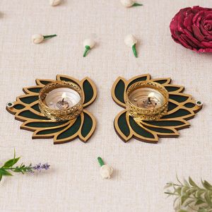 Tea Light Candle Holders for Home Decor Perfect Diwali Decoration Holders for Festive Gifting Christmas Housewarming - Product Image 5