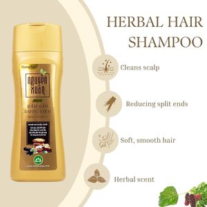 Herbal Volumizing <b>Shampoo</b> for Oily Hair Deep Cleansing Oil Control Fresh Scalp Care Lightweight Bouncy Hair Smooth Finish OEM - Product Image 2