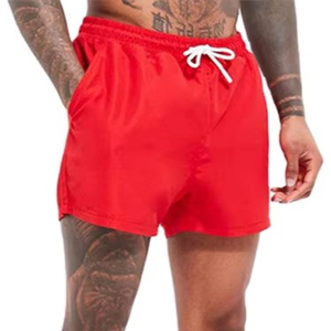 <b>Mens</b> Quick Dry Swim <b>Trunks</b> with Soft Nylon Fabric and Elastic Waist for Swimming and Outdoor Activities - Product Image 1