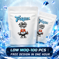 Faible MOQ 100 pièces Sachet Doypack personnalisé imprimé, conception gratuite en une heure, en plastique laminé Mylar de qualité alimentaire pour biscuits et snacks