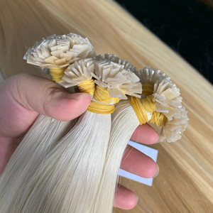 ผมต่อปลายตรงแบบแบน ซุปเปอร์ดับเบิ้ลดรอน เวอร์จิ้นแฮร์ สีบลอนด์ ผมเวียดนามแท้ 100% - Product Image 1