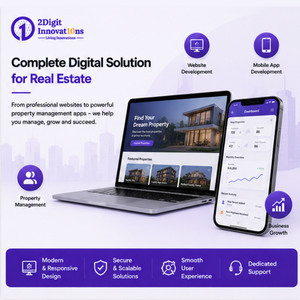Desarrollo Profesional de Sitios Web Inmobiliarios // Servicios de Aplicaciones de Gestión de Propiedades para MAC/Linux 2digitinnovations (Modelo - Product Image 3
