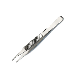 Pinces à tissus Adson de qualité supérieure en acier inoxydable, 1x2 dents, pinces de dissection fines, instruments chirurgicaux médicaux pour cliniques, certifiées CE ISO - Product Image 5