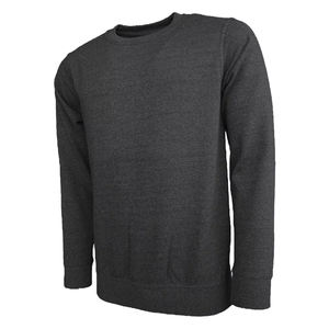 Men's Waterproof Crew Neck Sweatshirt <b>Jumper</b> Plain Jersey <b>Pullover</b> Top for Work & Casual Wear Hoodie & Sweatshirts - Product Image 6