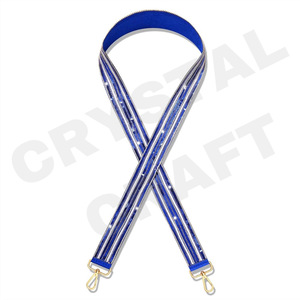 สายรัดผ้าลูกปัดแบบวินเทจรักษ์โลก CRYSTAL CRAFT พร้อมข้อความสั่งทำ BOOMER SOONER Texas Rangers Pittsburgh Go Frogs สีสันสดใส - Product Image 3