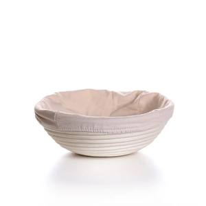 Eco-friendly French Country Round Bread Bowl Dough Proofing Rattan Fermentation 99GD bread proofing - Product Image 4