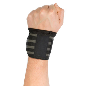 สายรัดข้อมือยกน้ำหนักแบบปรับได้ สายรัดข้อมือเพาเวอร์ลิฟติ้ง อุปกรณ์ฟิตเนส น้ำหนักเบา คุณภาพสูง - Product Image 6