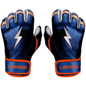 Guantes de béisbol de cuero recién llegados para entrenamiento y uso en partidos con un agarre fuerte, logotipo y diseño personalizados - Product Image 4