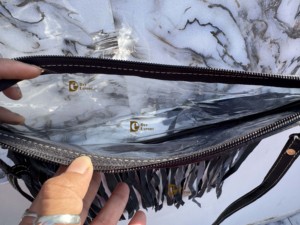 Nuevo Bolso Transparente de Cuero con Flecos y Grabado a Mano 2026, Elegante y Multiusos para Mujer - Product Image 6