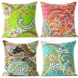 Qualité supérieure Kantha Coton Housse de Coussin Nouveau Design Style À La Main De Noël Décor À La Maison En Plein Air Motif Imprimer - Product Image 1