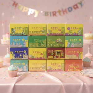 Sonny Angel SMISKI Blind Box Serie Work Mystery Box Action Figure Luminose da Collezione per Bambini - Regalo Perfetto - Product Image 1