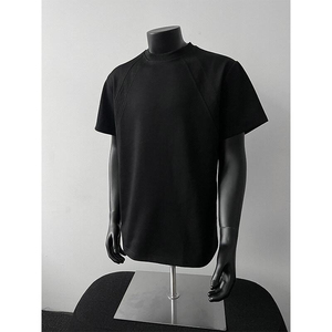 T-shirt homme vintage style américain, coupe ample, épaules structurées, marque tendance, manches courtes, haute qualité - Product Image 1