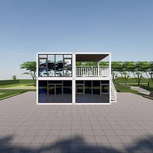 Unidad Modular Apilable para Apartamentos y Centros Comerciales, <span class=keywords><strong>Tienda</strong></span> Minorista Plegable, Ecológica e Impermeable para Calle Comercial - Product Image 3